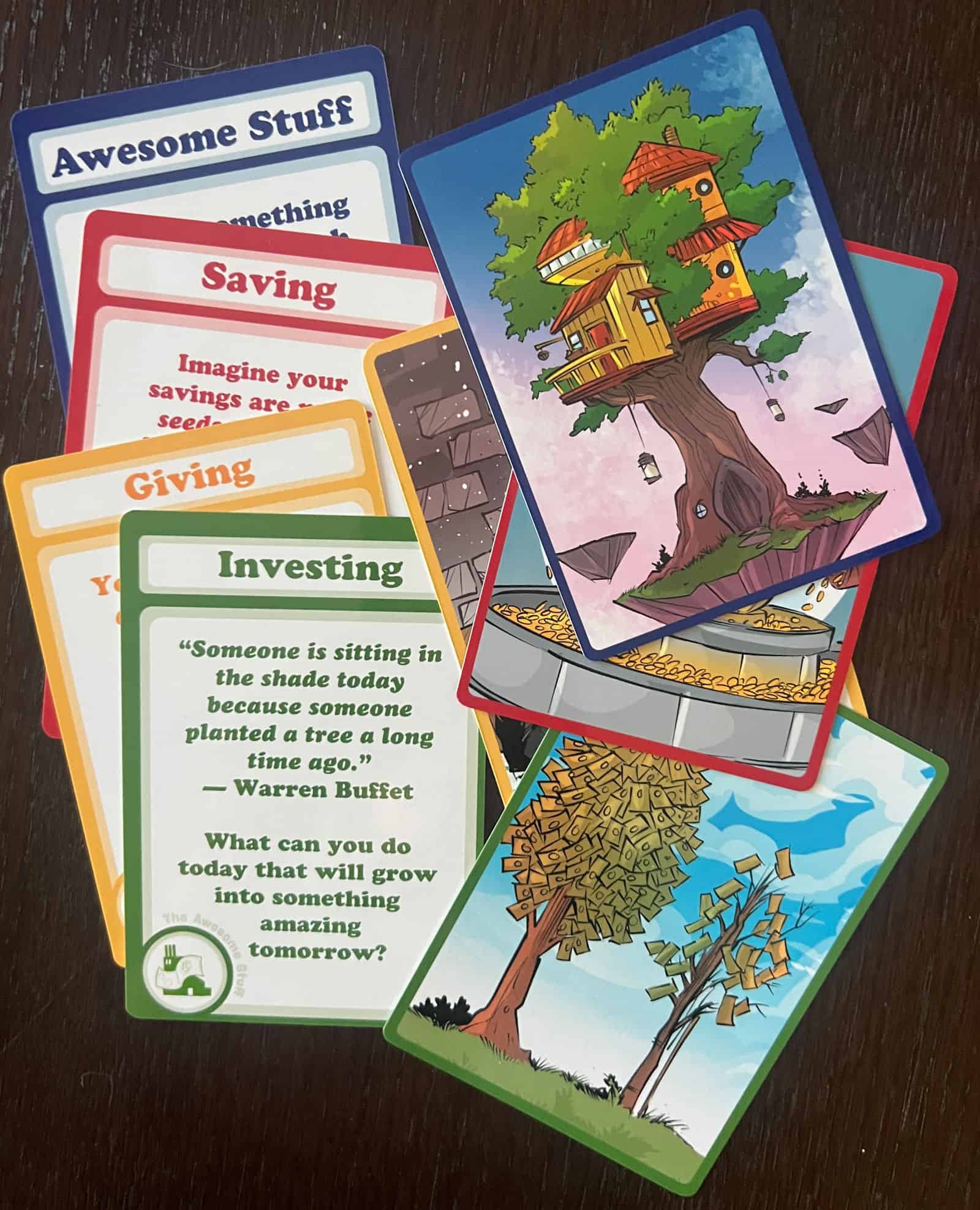 The Awesome Stuff Discover Cards